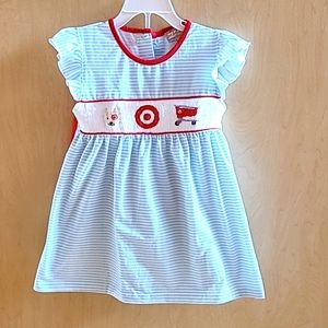 Boutique Smocked Target Shorts Set